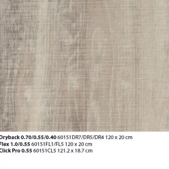 allura all-in-one – 60151 white raw timber