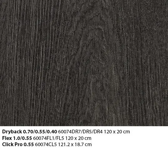 allura all-in-one – 60074 black rustic oak