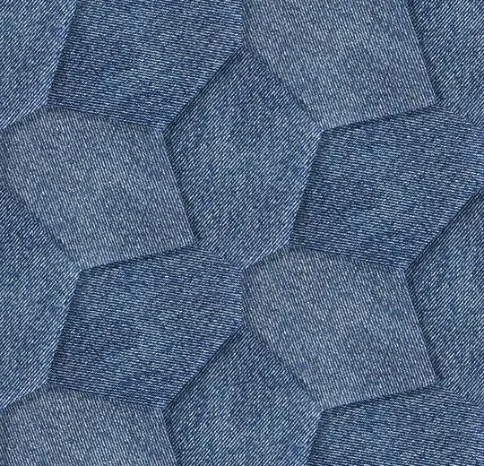 heterojen vinil designers/artist koleksiyonu – 360028E indigo jeans XL