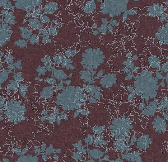 flotex vision floral – 650012 Silhouette Berry