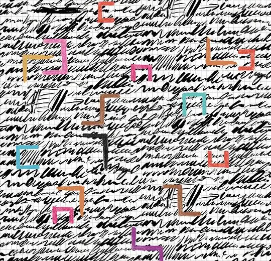heterojen vinil designers/artist koleksiyonu – 340003E Scribble dibujar