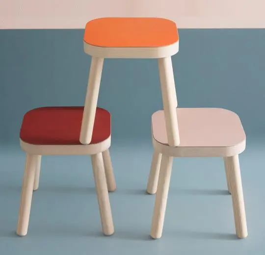 furniture linoleum – 4186 orange blast