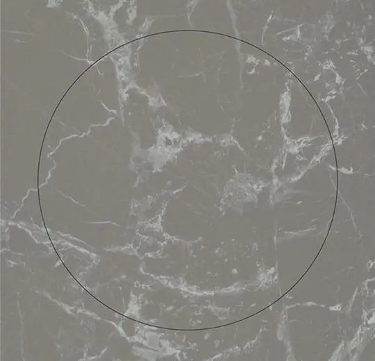 allura material – 63552DR7 grey marble circle