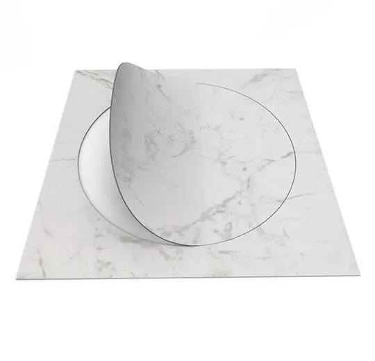allura material – 63550DR7 white marble circle