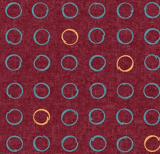 heterojen vinil geometric/graphic – 530004E Spin Cranberry