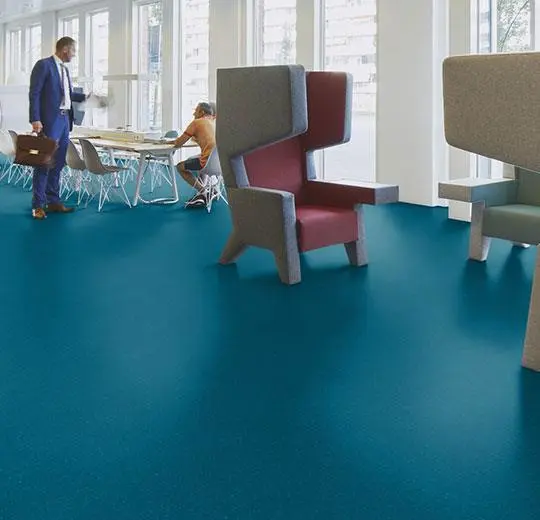 marmoleum solid – 3652 Atlantic blue