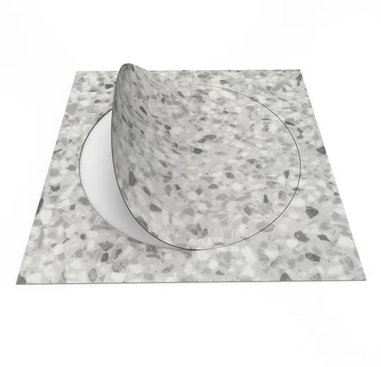 allura material – 63586DR7 grey terrazzo circle
