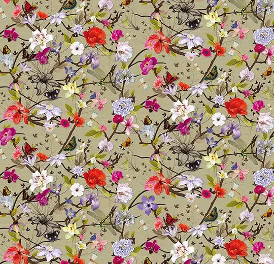 heterojen vinil floral – 840004E Botanical Poppy