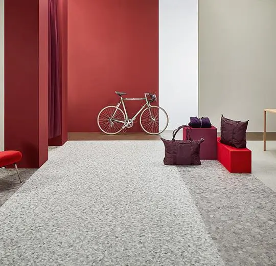 allura material – 63486DR7/63486DR5 grey terrazzo