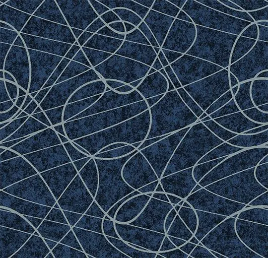 heterojen vinil geometric/graphic – 780007E Swirl Sapphire