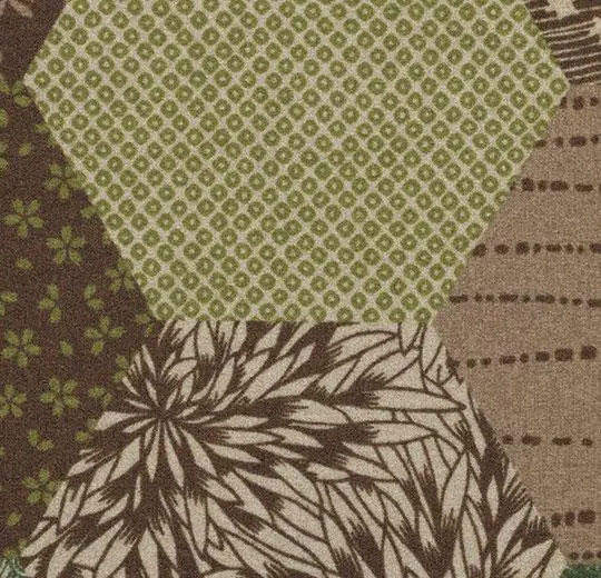 heterojen vinil floral – 200001E Ecosystems Kimono Green