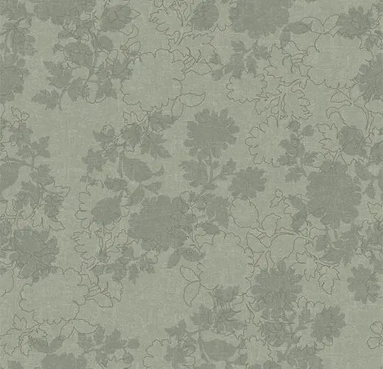 heterojen vinil floral – 650003E Silhouette Mint