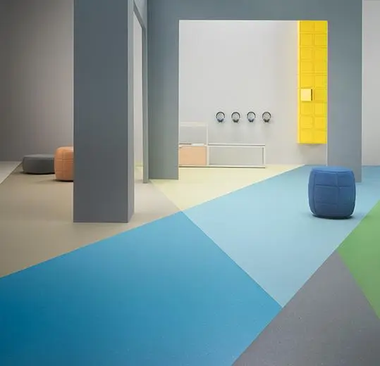 marmoleum solid – 3645 Neptune blue