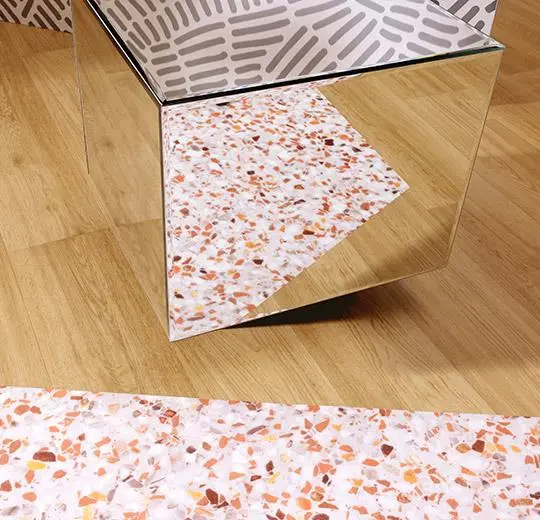 modul’up compact – 9406UP43C coral terrazzo