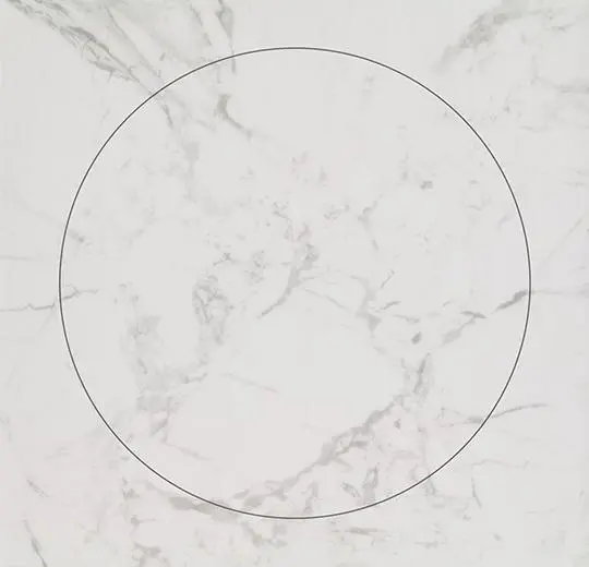allura material – 63550DR7 white marble circle