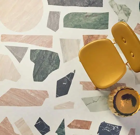 heterojen vinil stone/ceramic/concrete – 4543E marbled light grey-green