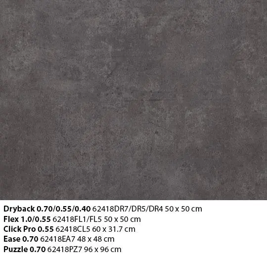 allura all-in-one – 62418 charcoal concrete