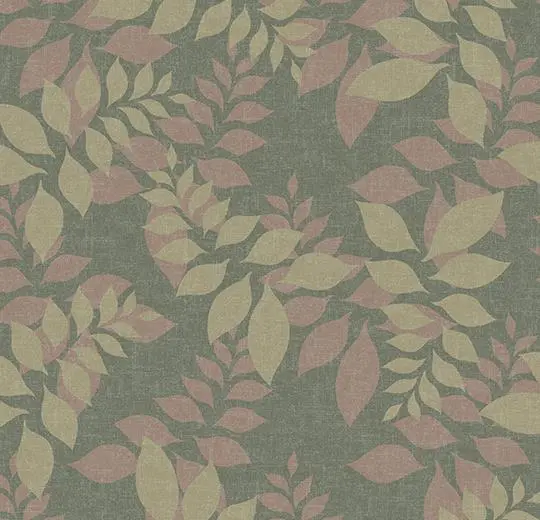 heterojen vinil floral – 640001E Autumn Moss